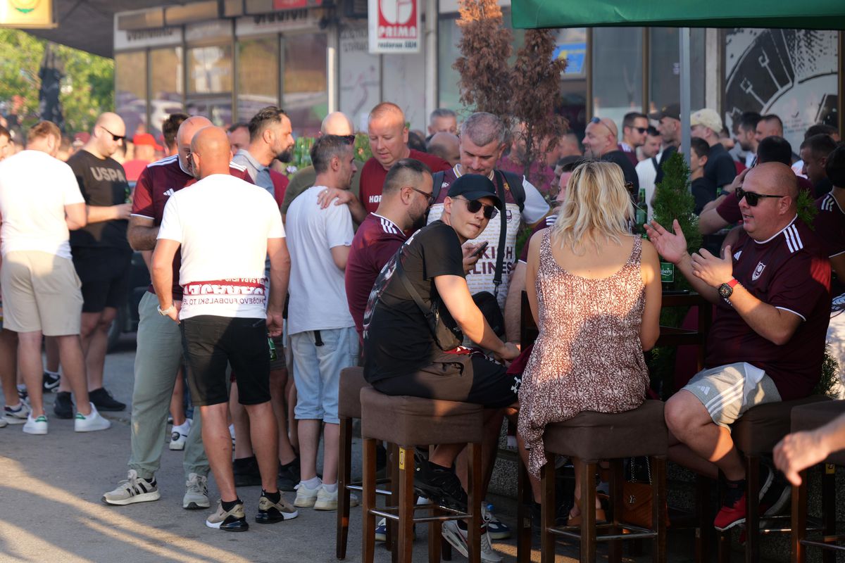 FK Sarajevo - Universitatea Craiova, imagini dinaintea meciului