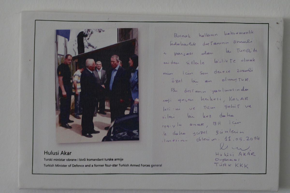 Imagini tulburătoare de la „Tunelul Speranței”, locul de unde și-a câștigat Bosnia independența