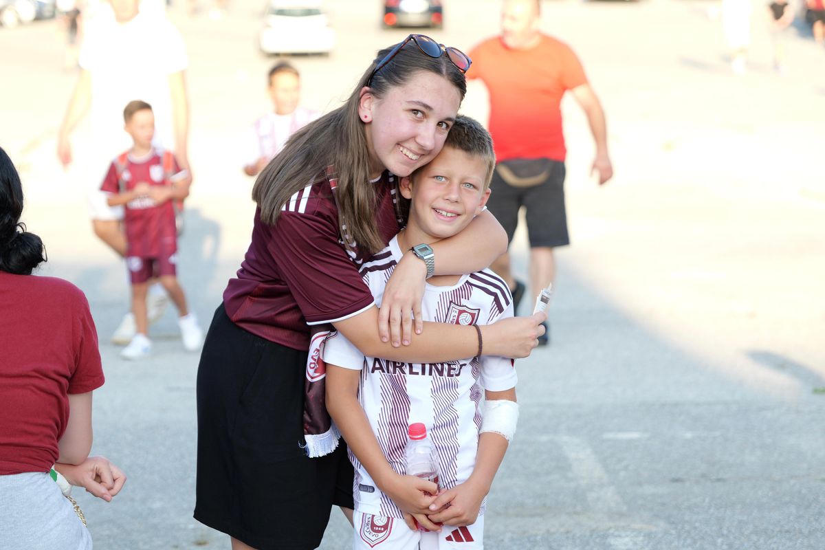 FK Sarajevo - Universitatea Craiova, imagini dinaintea meciului