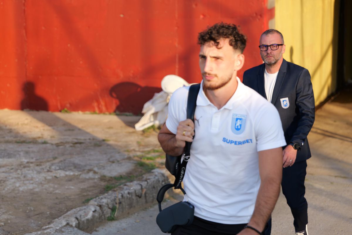 FK Sarajevo - Universitatea Craiova, imagini dinaintea meciului