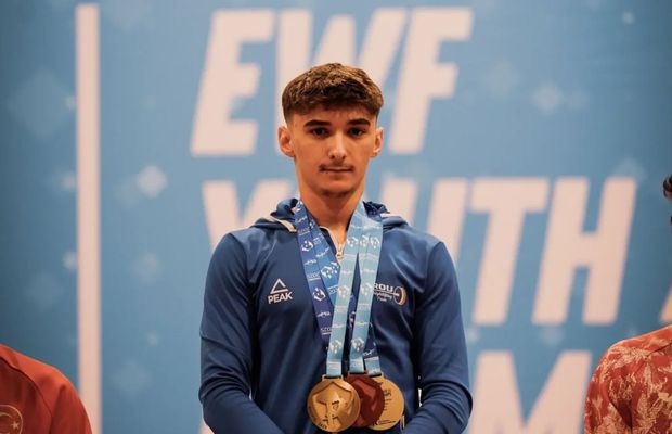 Fratele Mihaelei Cambei îi calcă pe urme: este dublu campion european la juniori II » 4 medalii în total pentru România