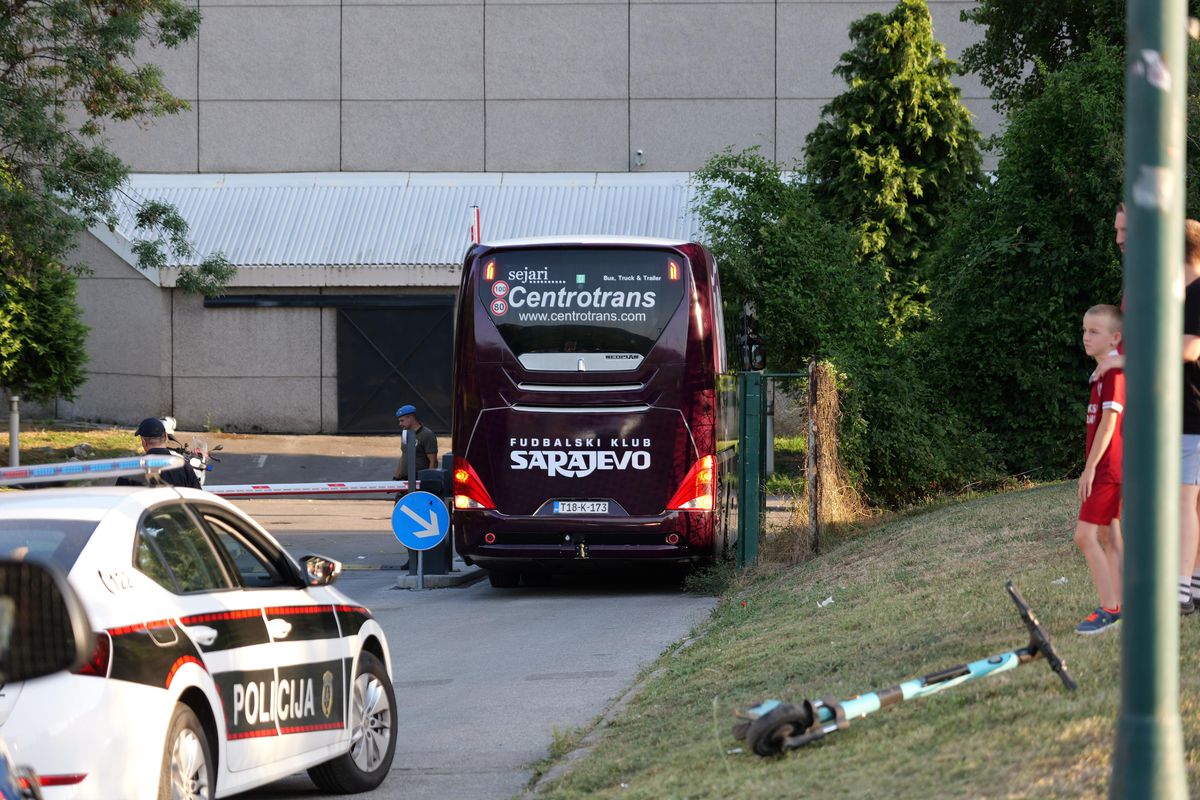 FK Sarajevo - Universitatea Craiova, imagini dinaintea meciului
