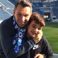 Ionuț Stroe, alături de fiul său pe „Ion Oblemenco”