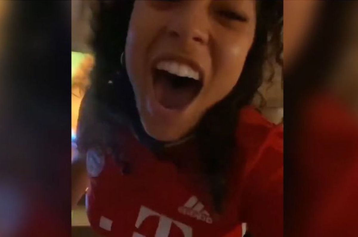 VIDEO+FOTO Cea mai tare iubită? Reacție fabuloasă după golul marcat de Kingsley Coman care i-a adus Liga Campionilor lui Bayern