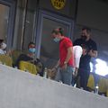Anamaria Prodan (47 de ani) e în tribunele Arenei Naționale la meciul dintre Dinamo și Hermannstadt.