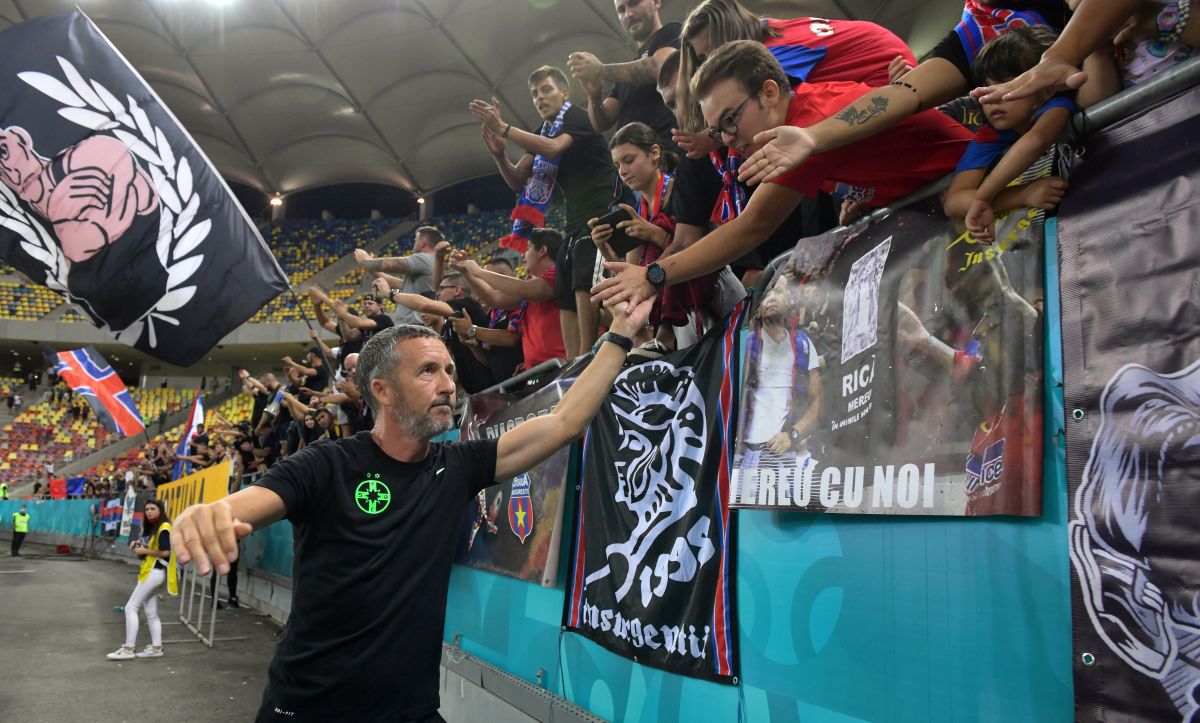 MM Stoica is back! Cum s-a comportat managerul în timpul meciului FCSB - Sepsi
