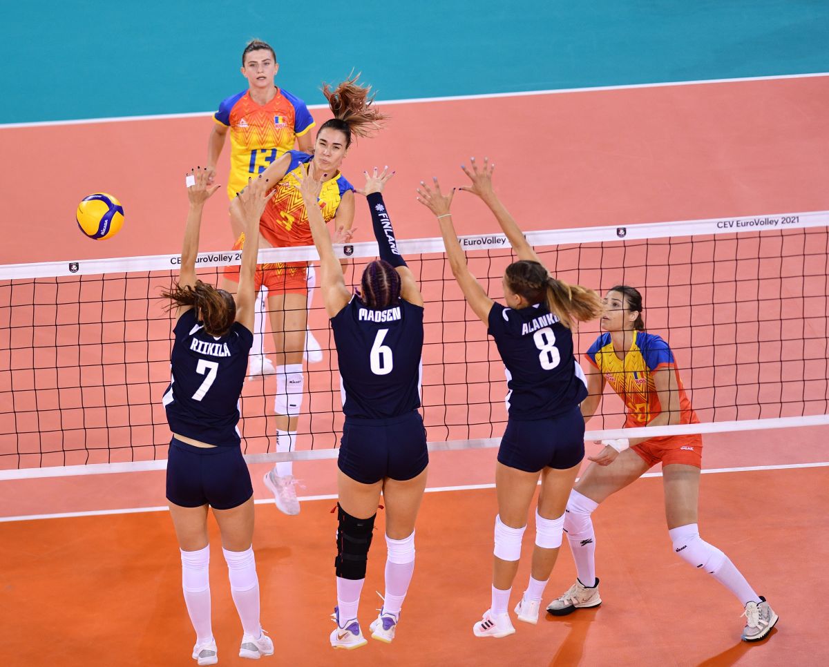 FOTO România - Finlanda, volei, 24.08.2021