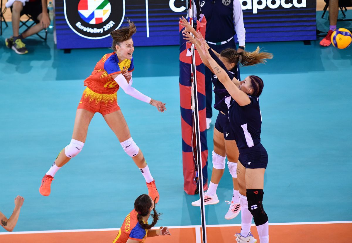 FOTO România - Finlanda, volei, 24.08.2021