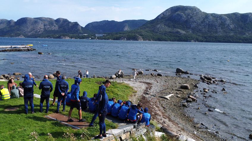 FCSB, la plimbare printre fiordurile spectaculoase ale Norvegiei