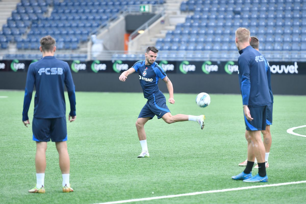 Dică, iritat la conferință de întrebarea reporterului GSP: „Am venit când unii nu mai credeau că Steaua va trece de Saburtalo, iar acum începeți cu întrebări dacă simt presiune”