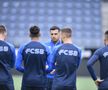 Antrenament FCSB + conferință Nicolae Dică