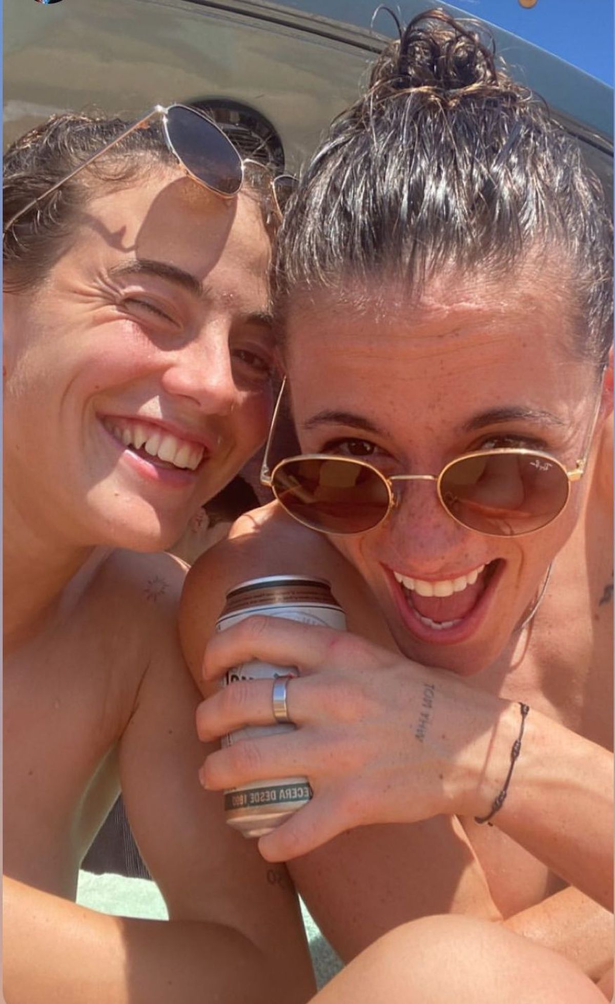 Petrecere în bikini! Vedetele Spaniei de la Mondialul de fotbal feminin se distrează pe iaht, în Ibiza, după victoria împotriva Angliei