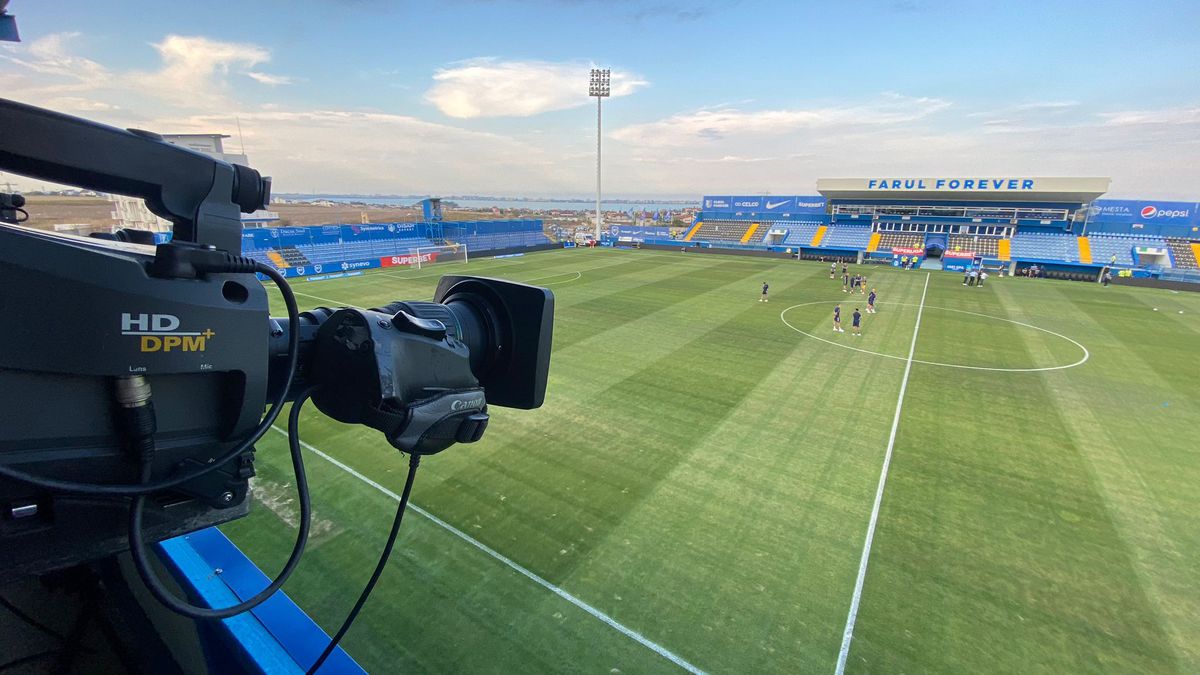 Farul - HJK Helsinki, imagini dinainte de meci