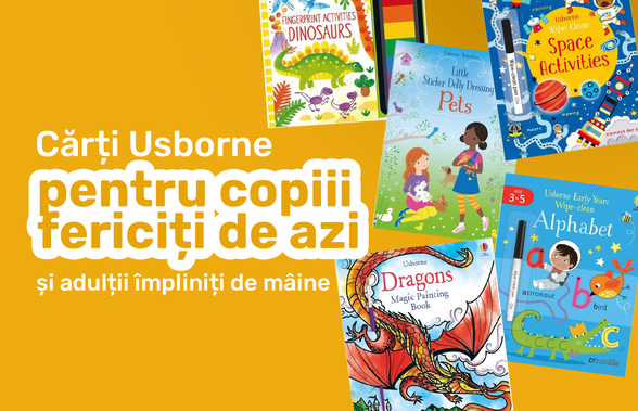 De ce să introduci cărțile Usborne în viața micuților încă din primele luni de viață?