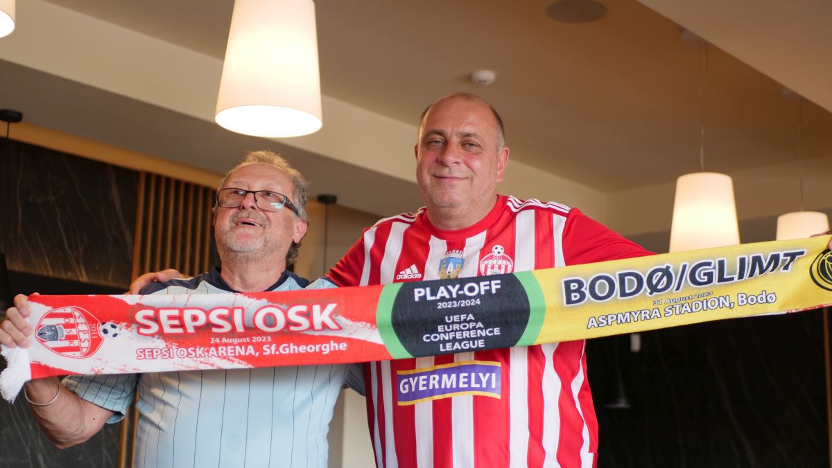 Sepsi - Bodo/Glimt, atmosferă