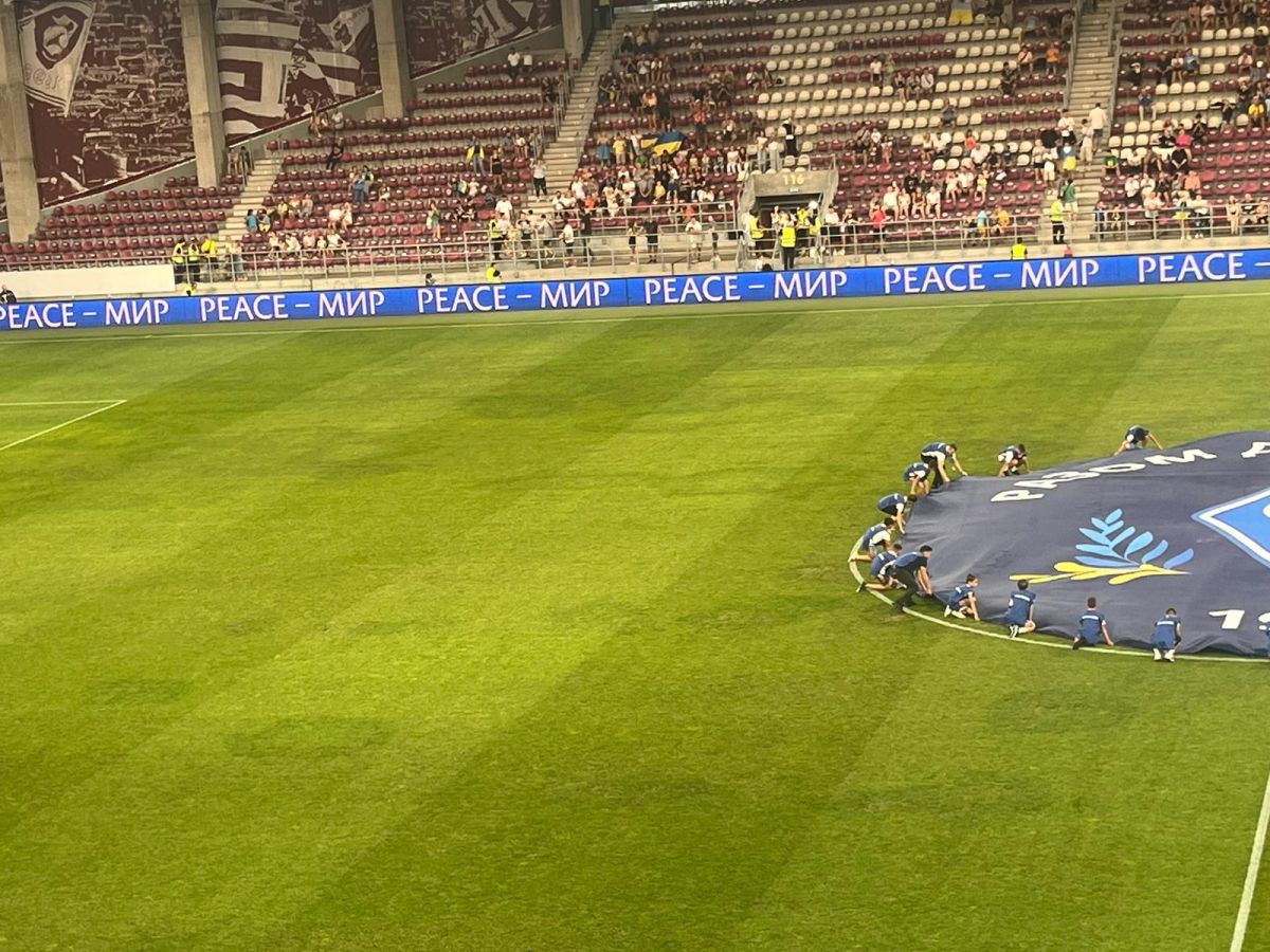 Cum arată gazonul din Giulești. Iarba de pe stadionul Rapidului nu se prezintă în condiții deloc bune