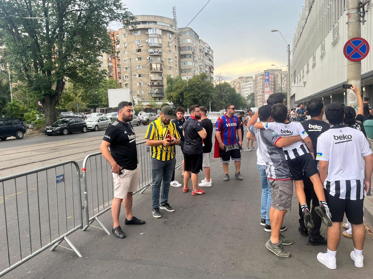 Imagini înaintea meciului Dinamo Kiev - Beșiktaș