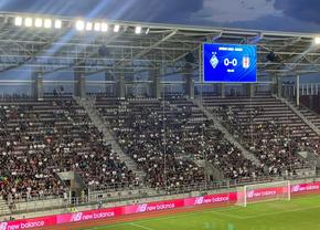 Galeria Rapidului, în silentio stampa » Fanii giuleșteni nu au încurajat-o în niciun fel pe Dinamo Kiev la meciul cu Beșiktaș