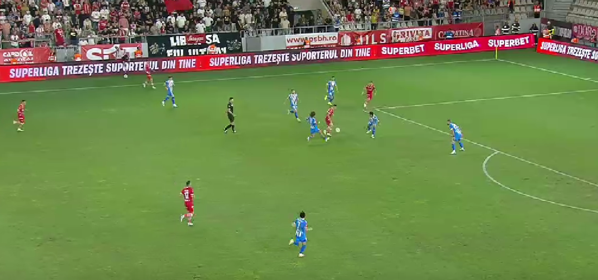 Dinamo a marcat cel mai rapid gol al sezonului! » „Câinii” au avut nevoie de doar 32 de secunde pentru a marca în poarta Universității Craiova