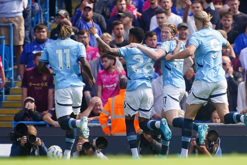 Startul meciului dintre Manchester City și Ipswich, din runda #2 din Premier League a fost unul nebun. Oaspeții au deschis scorul, dar campioana Angliei s-a dezlănțuit.