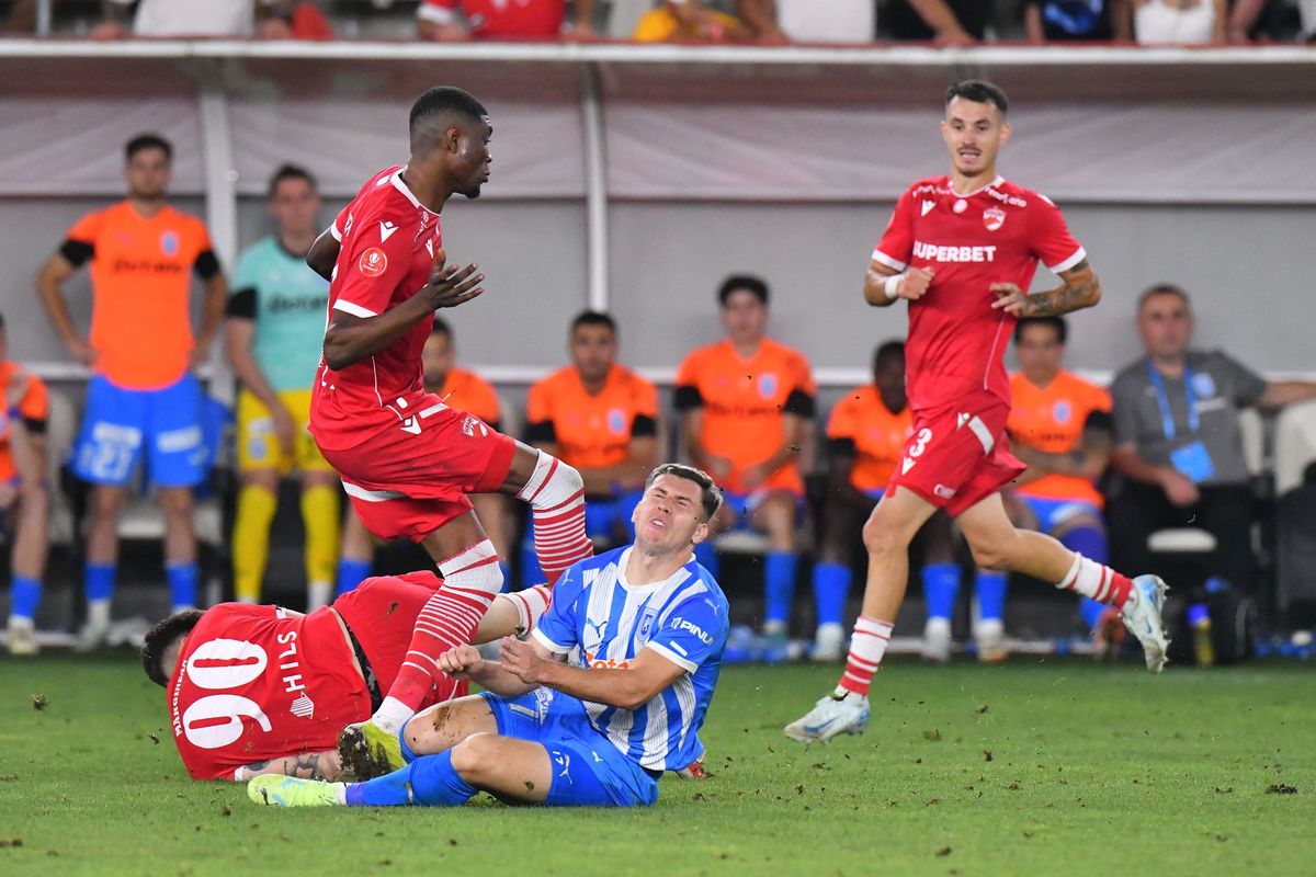 „Câinii” au redevenit Dinamo! Victorie dramatică în derby-ul cu Universitatea Craiova și urcă pe locul 2 în Superliga