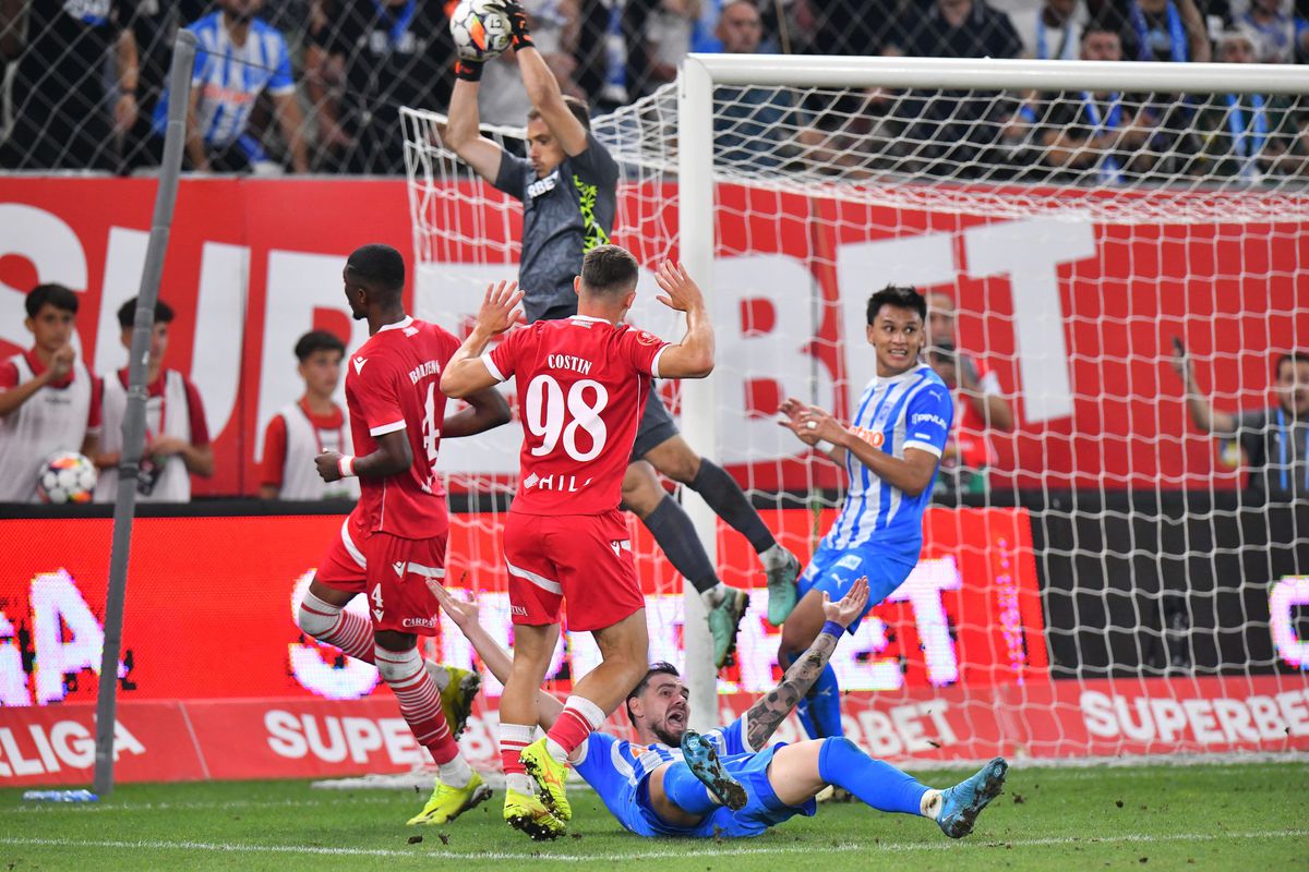 „Câinii” au redevenit Dinamo! Victorie dramatică în derby-ul cu Universitatea Craiova și urcă pe locul 2 în Superliga