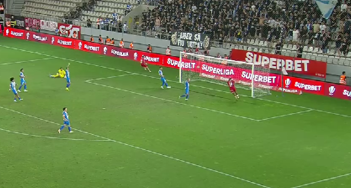 Dinamo a marcat cel mai rapid gol al sezonului! » „Câinii” au avut nevoie de doar 32 de secunde pentru a marca în poarta Universității Craiova