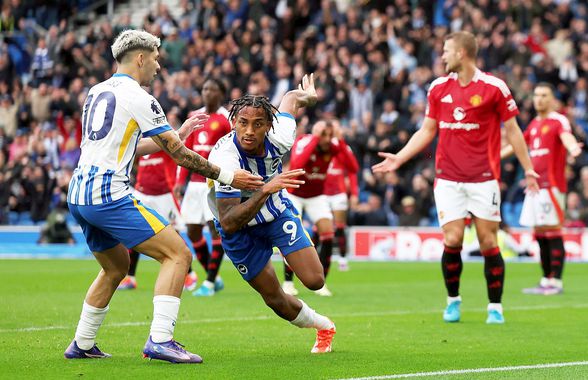 Brighton - Manchester United 2-1 » „Pescărușii” dau lovitura în prelungiri și „ciugulesc” toate cele 3 puncte!