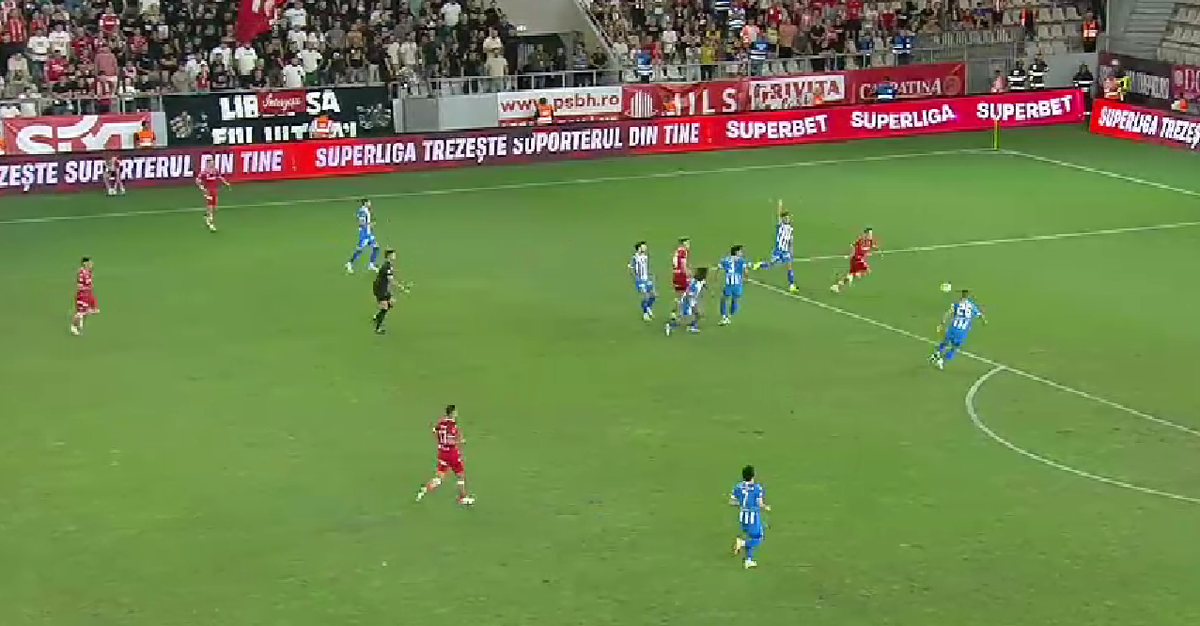Dinamo a marcat cel mai rapid gol al sezonului! » „Câinii” au avut nevoie de doar 32 de secunde pentru a marca în poarta Universității Craiova