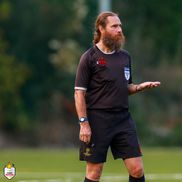 Alexandru Tudor, fostul mare arbitru internațional. Foto: Facebook/ @Academia Germană de Fotbal