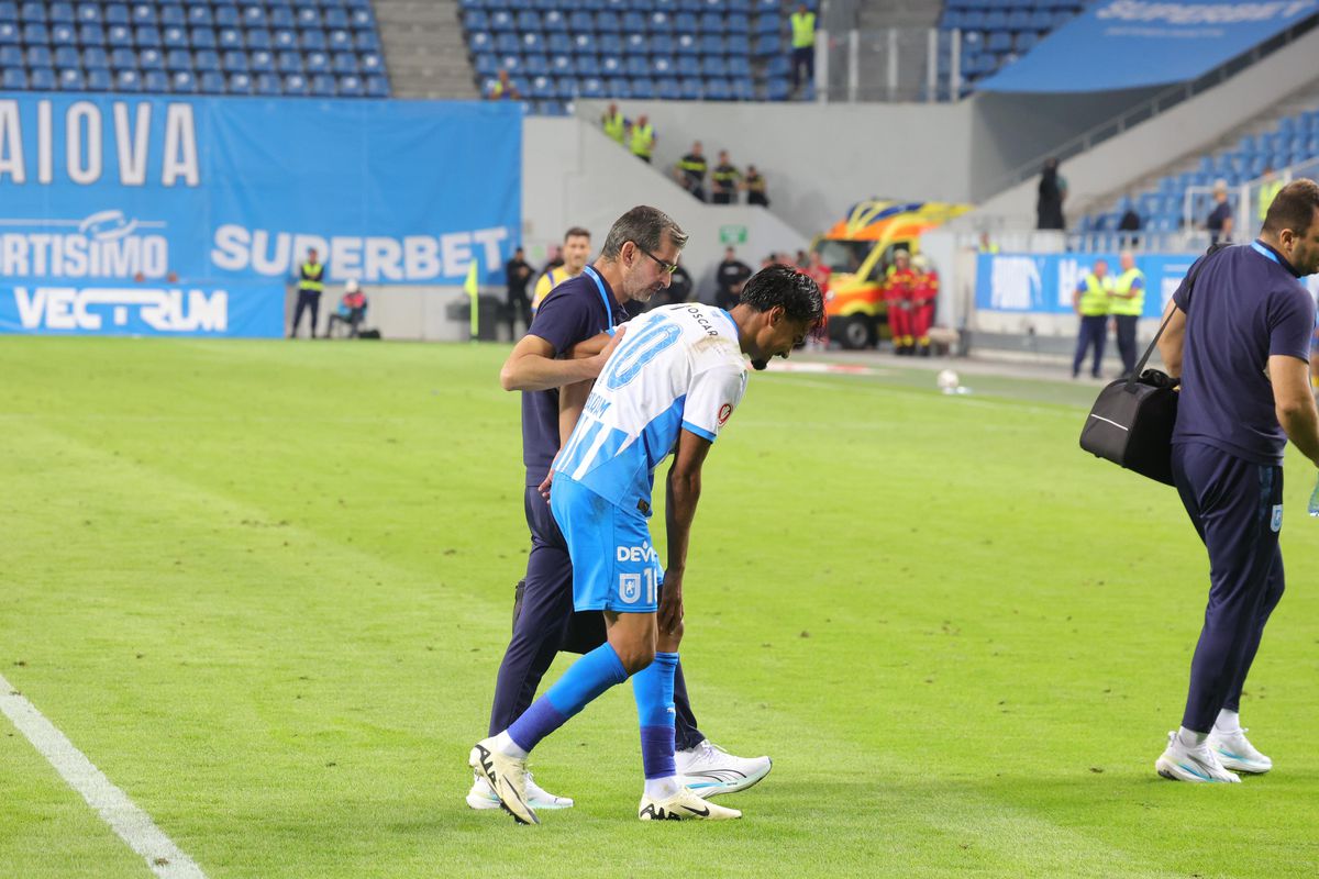 Accidentarea lui Baiaram în Craiova - Petrolul