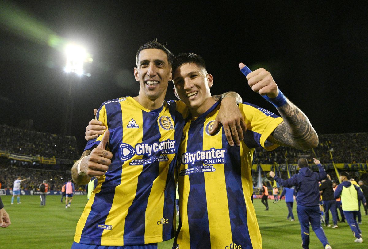 Cristian Fabbiani, fostul atacant de la CFR Cluj, învins de un gol genial al lui Angel Di Maria » Atmosferă de vis în Rosario -  Newells Old Boys