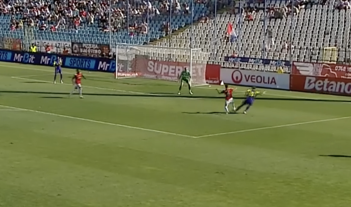 Gafă incredibilă în Oțelul – CFR Cluj