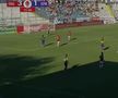 Oțelul Galați - CFR Cluj, gafă la golul de 4-1 / FOTO: Captură TV @Prima Sport 1