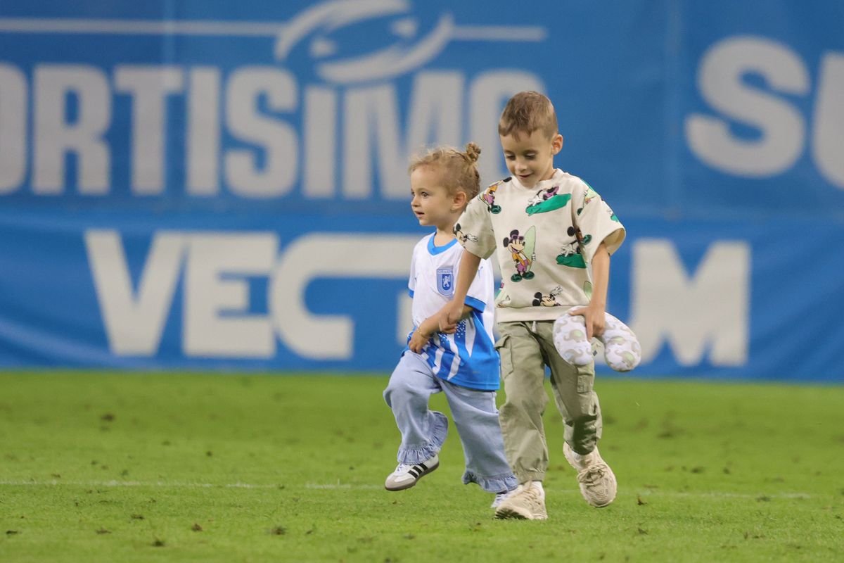 „Tati, ai fost minunată!” » Micuța Ilinca a oferit imaginile serii la Craiova