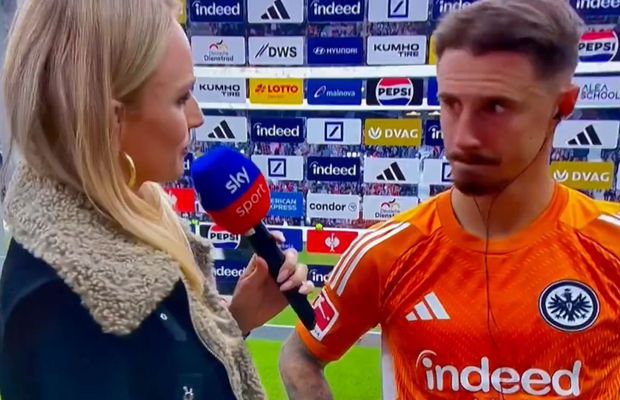 Gafă monumentală a jurnalistei în direct la TV » Jucătorul a vrut să plece în timpul interviului: „În caz că nu știai...”