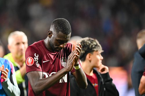 Sheriff Sinyan a rămas în Suedia după Hacken – CFR Cluj // FOTO: Imago