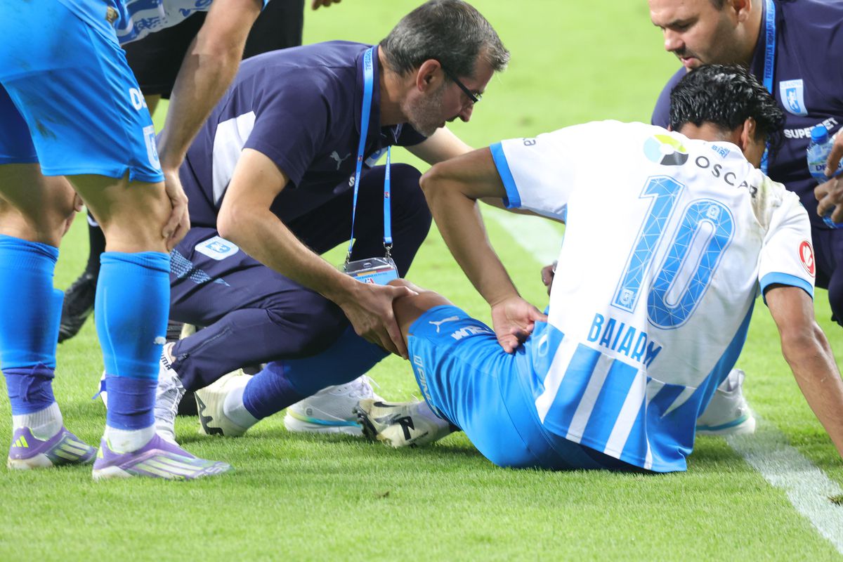 Accidentarea lui Baiaram în Craiova - Petrolul