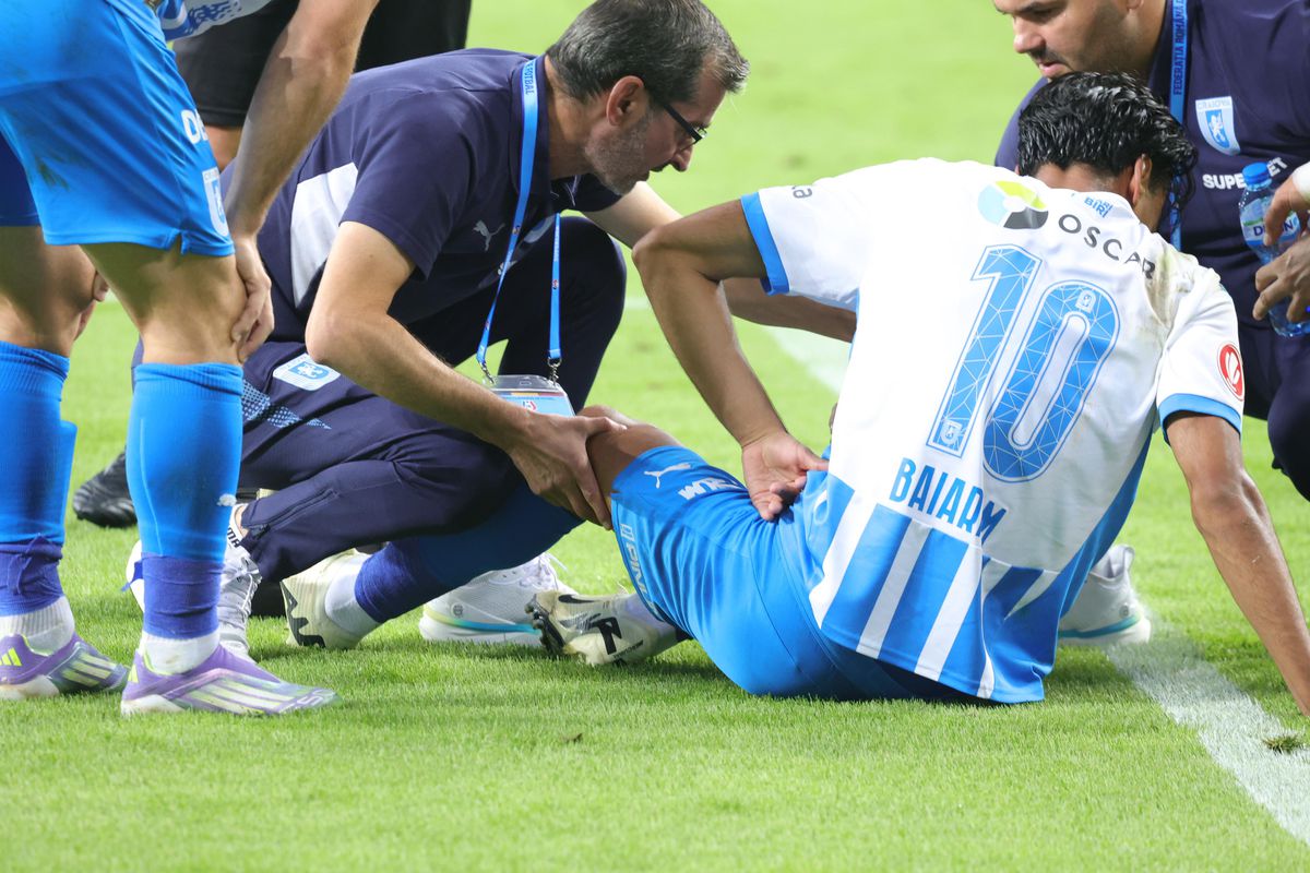 Accidentarea lui Baiaram în Craiova - Petrolul