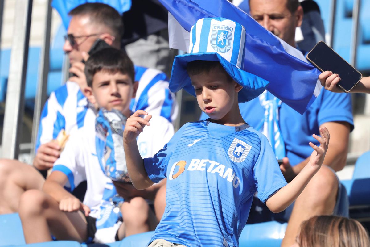 Universitatea Craiova - Petrolul, imagini dinaintea partidei