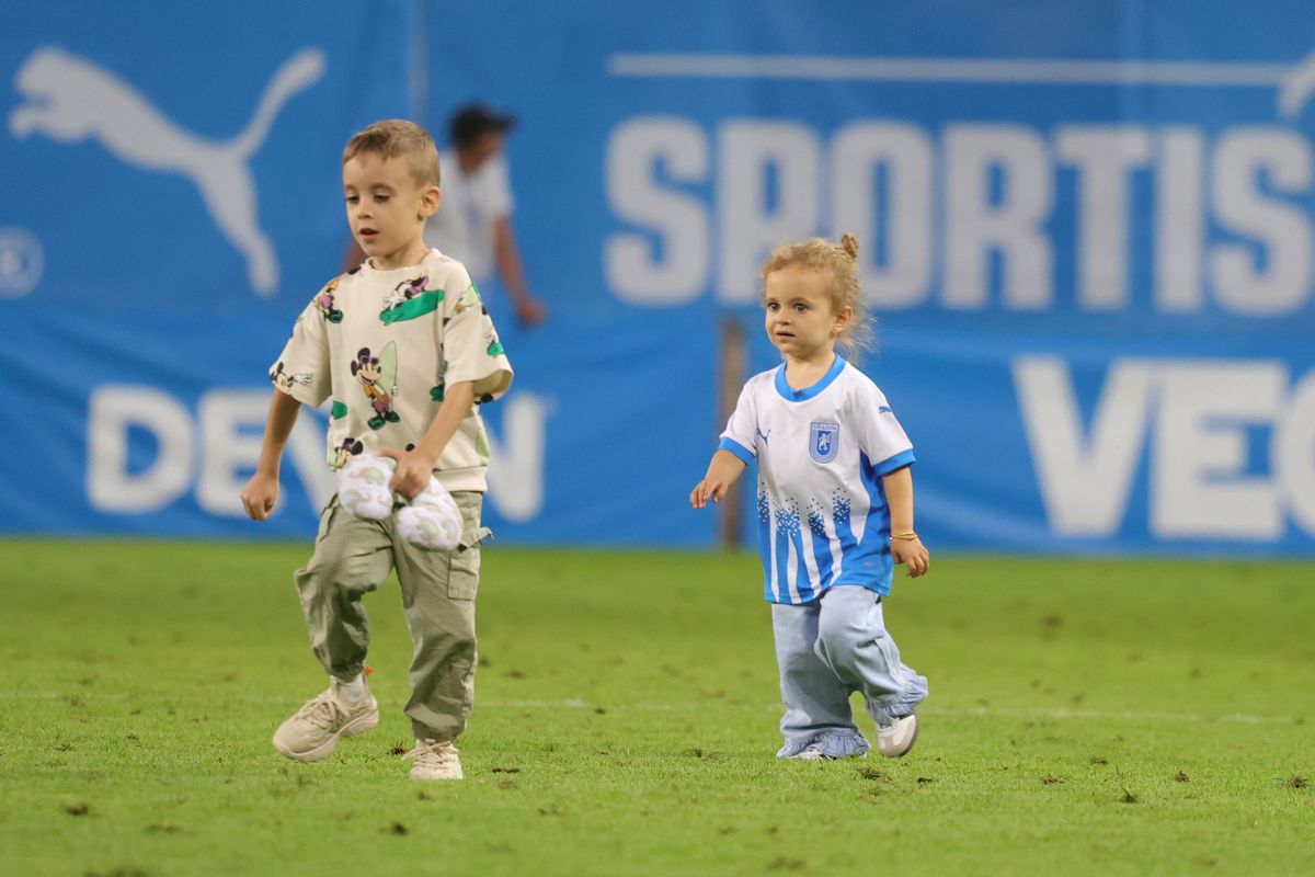 „Tati, ai fost minunată!” » Micuța Ilinca a oferit imaginile serii la Craiova