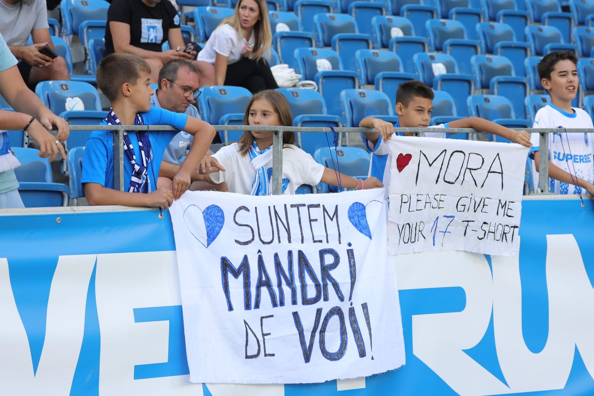 Universitatea Craiova - Petrolul, imagini dinaintea partidei