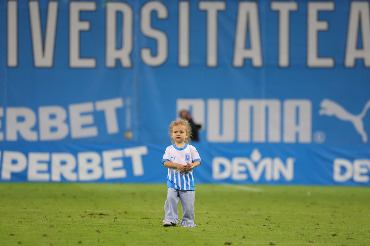 „Tati, ai fost minunată!” » Micuța Ilinca a oferit imaginile serii la Craiova