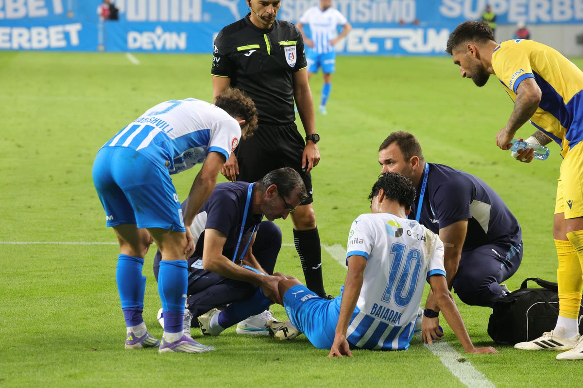 Accidentarea lui Baiaram în Craiova - Petrolul