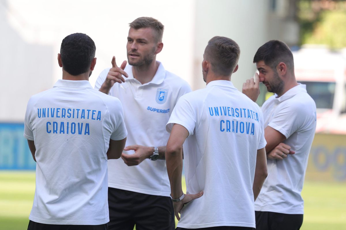 Universitatea Craiova - Petrolul, imagini dinaintea partidei