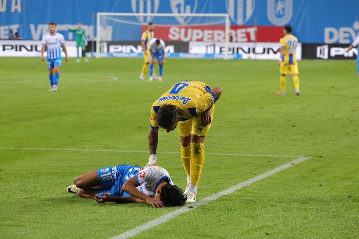 Accidentarea lui Baiaram în Craiova - Petrolul