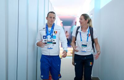Iulia Becheru, antrenoarea lui Robert Badea, medaliat cu bronz la Campionatele Mondiale de înot de la Otopeni: „A fost ceva ce n-am trăit până acum. A fost senzațional”
