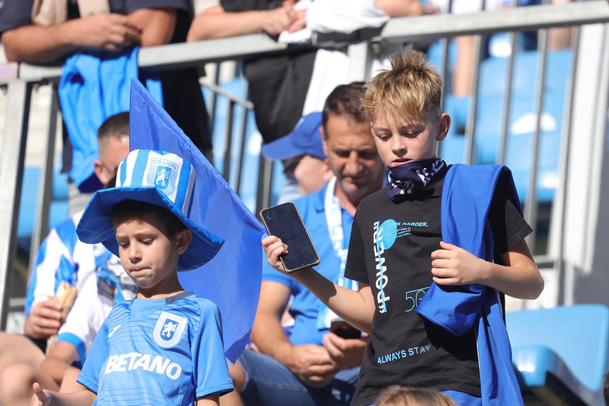 Universitatea Craiova - Petrolul, imagini dinaintea partidei