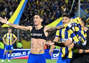 Cristian Fabbiani, fostul atacant de la CFR Cluj, învins de un gol genial al lui Angel Di Maria » Atmosferă de vis în Rosario -  Newells Old Boys