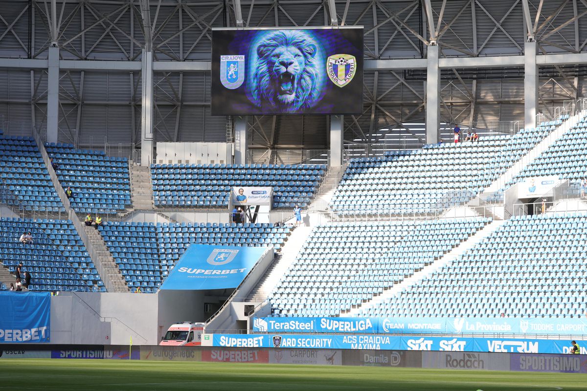 Universitatea Craiova - Petrolul, imagini dinaintea partidei